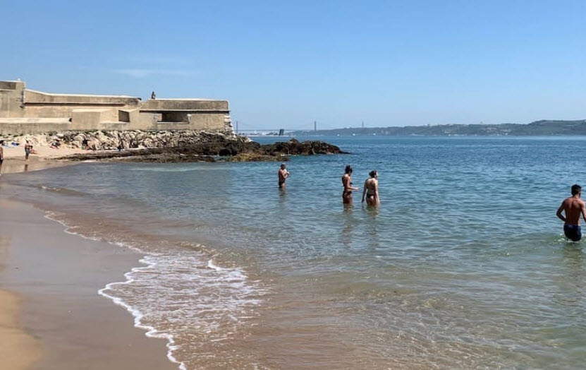 Caxias Beach, Portugal, Portugal